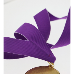 Ribbon for medal 22mm purple color