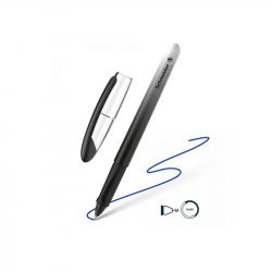 Rollerball pen with cartridge SCHNEIDER VOYAGE, black color