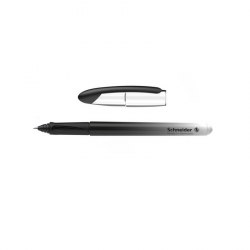 Rollerball pen with cartridge SCHNEIDER VOYAGE, black color