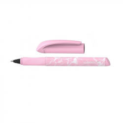Rollerball pen with cartridge SCHNEIDER EASY, pink color