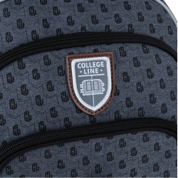 Kuprinė KITE COLLEGE 39x29,5x14,2cm, pilka sp.