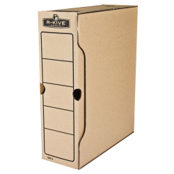 Archyvinė ruda dėžė kartoninė 10cm Fellowes