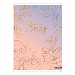 Notebook BERRY A5 80g 12 sheets, lined