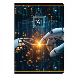 Notebook AI A5 80g 48 sheets, lined