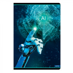 Notebook AI A5 80g 48 sheets, lined