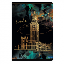 Notebook GOLD CITY A5 80g 48 sheets, lined