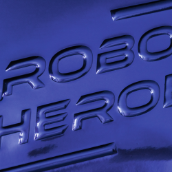 Pencil case SOFT BRUNNEN ROBOT HERO XL, blue color