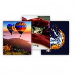 School folder A5 laminated 5APL-G/1