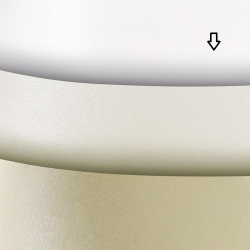 Decorative paper MILLENIUM A4, 20 sheets, 220g, white color