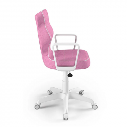 Chair ENTELO NORM WHITE VISTO 08, pink color