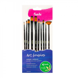 Brush set flat 3pcs (No. 8,10,12) CENTRUM