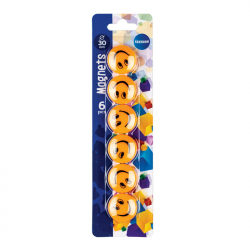 Whiteboard magnets 30mm 6 pcs. SMILE Centrum