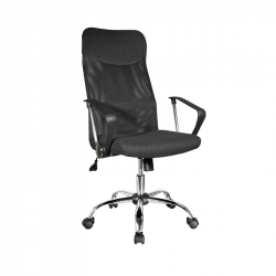 Chair Q-025 with mesh, blue color