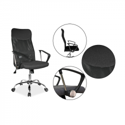 Chair Q-025 with mesh, blue color