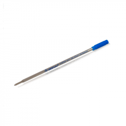Ballpoint pen in a box REGAL, dark silver with gold-colored details