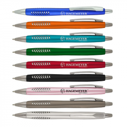 Retractable ballpoint pen ARROW RECYCLED, 0.7mm red