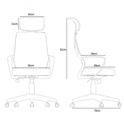 Chair Q-935 black color