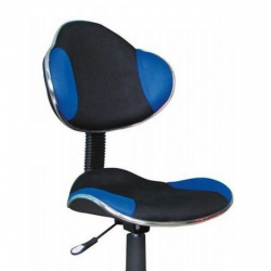 Chair Q-025 with mesh, blue color