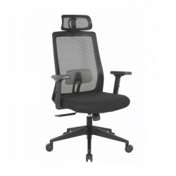 Chair Q-025 with mesh, blue color