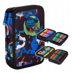 Penalas užpildytas 2 skyriai COOLPACK FOOTBALL JUMPER 2, marga