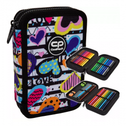 Penalas užpildytas 2 skyriai COOLPACK DIARY JUMPER 2, marga