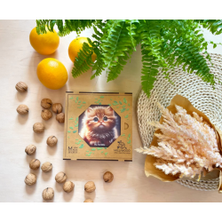 Medinė dėlionė MILLIWOOD, kačiukas, 46 detalės
