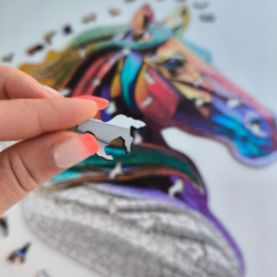 Wooden puzzle MILLIWOOD, horse, 500 pieces