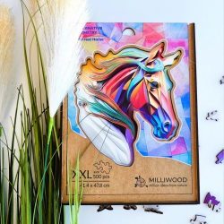 Wooden puzzle MILLIWOOD, horse, 500 pieces