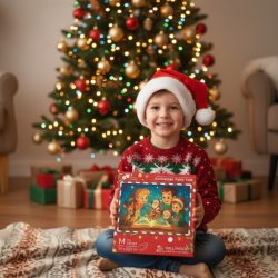 Wooden puzzle MILLIWOOD, Christmas tale, 150 pieces