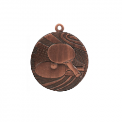 Medal table tennis 40mm MMC1840 bronze color