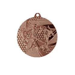 Medalis lengvoji atletika 50mm MMC8450 bronzos spalvos