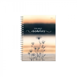 Business diary KANCLERIS SPIRAL DAY 2026, 145x185mm, MEMORIES