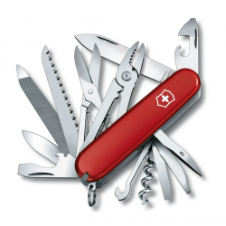 Peilis daugiafunkcinis VICTORINOX WORK CHAMP XL, raudonos sp.