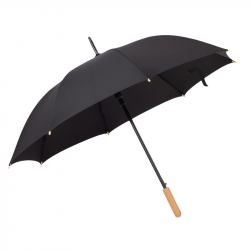 Umbrella OXFORD RECYCLED, black color, Colorissimo