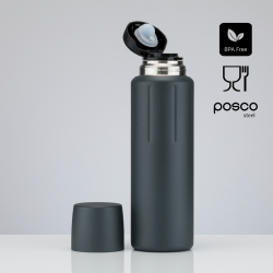 Thermos SCANDIC 750ml, grey color, COLORISSIMO