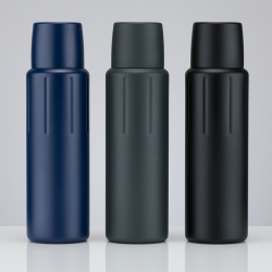 Thermos SCANDIC 750ml, black color, COLORISSIMO