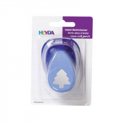 Decorative hole punch Christmas tree 25mm, HEYDA