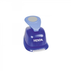 Decorative hole punch, round ornament 21mm HEYDA