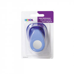 Dekoratyvinė skylamuša apskritimas 21mm, HEYDA