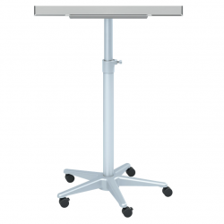 Mobile magnetic easel with wheels NOBO