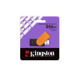 USB flash drive KINGSTON 256GB USB 3.2 Gen 1 black/orange