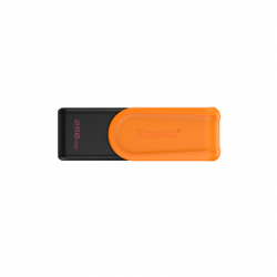 USB atmintinė KINGSTON 256GB USB 3.2 Gen 1 juoda/oranžinė