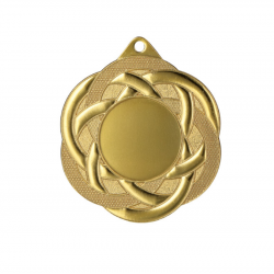 Medal common 50/25mm ME5001 gold color