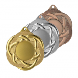 Medal common 50/25mm ME5001 bronze color