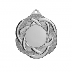 Medal common 50/25mm ME5001 silver color