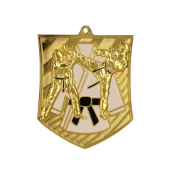 Medal karate MD8054 gold color