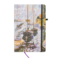 Hardcover notebook VAN GOGH CENTRUM A5, 80 sheets, ruled
