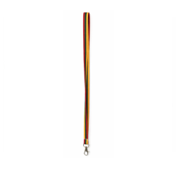 Lanyard - lanyard for identification card with tricolor