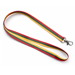 Lanyard - lanyard for identification card with tricolor