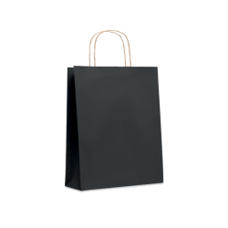 Dovanų maišelis 25x11x32 cm 90g., juodos sp.